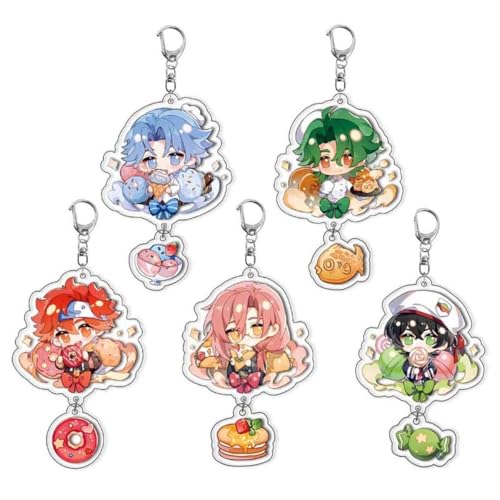 SK ∞ Anime Schlüsselanhänger Reki Snow Figur Anhänger - 5 SK8 Acryl Keychain von CHENJIRA