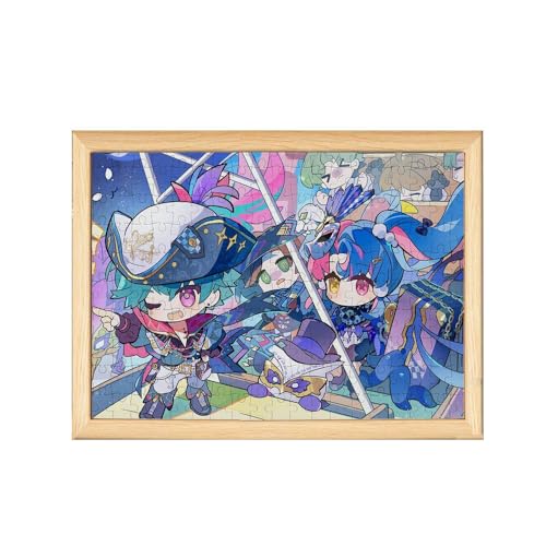Wutherings Wave Anime Puzzle - Wuthering Shorekeeper Figur Holz Puzzles 120pcs 20 * 25cm (B) von CHENJIRA