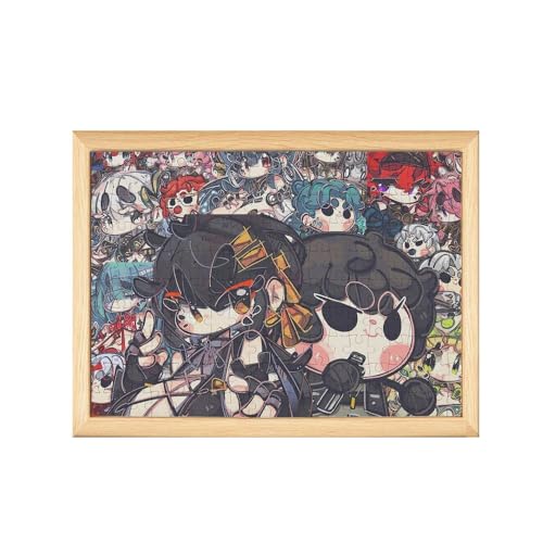 Wutherings Wave Anime Puzzle - Wuthering Shorekeeper Figur Holz Puzzles 120pcs 20 * 25cm (C) von CHENJIRA