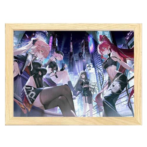 Wutherings Wave Anime Puzzle - Wuthering Shorekeeper Figur Holz Puzzles 120pcs 20 * 25cm (D) von CHENJIRA