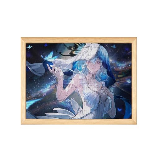 Wutherings Wave Anime Puzzle - Wuthering Shorekeeper Figur Holz Puzzles 120pcs 20 * 25cm (E) von CHENJIRA