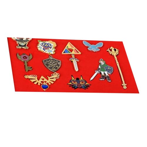 Zaleldas Legierung Halskette Schlüsselanhänger Schmuck Zaleldas Figuren Cosplay Kette Anhänger (Mehrfarbig-9P) von CHENJIRA