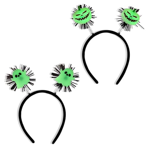 CHENKEE halloween Haarreif, 2 Stück Vampires Headwear, Vampir Haarreifen, Geister Haarreifen, Fledermaus Haarband, Halloween Kinderhaarband, Leuchtend für Halloween Fasching und Mottopartys CHENKEE halloween Haarreif, 2 Stück Vampires Headwear, Vampir Haarreifen, Geister Haarreifen, Fledermaus Haarband, Halloween Kinderhaarband, Leuchtend für Halloween Fasching und Mottopartys von CHENKEE