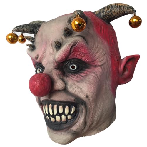 CHENREN Glocken Clowns Cosplay Masken Halloween Maske Karneval Ostern Maske für Halloween Party Requisiten CHENREN Glocken Clowns Cosplay Masken Halloween Maske Karneval Ostern Maske für Halloween Party Requisiten von CHENREN
