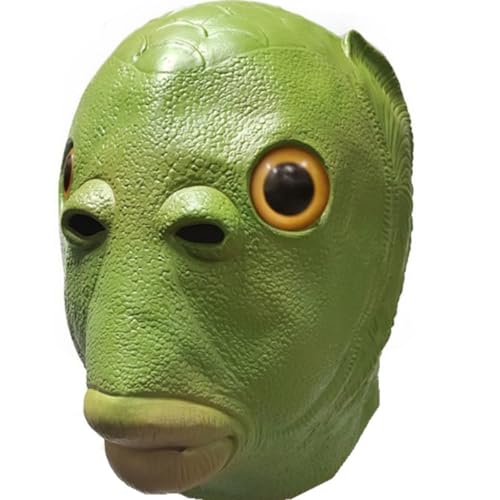 CHENREN Grüne Fische Cosplay Masken Halloween Maske Karneval Ostern Maske für Halloween Party Requisiten CHENREN Grüne Fische Cosplay Masken Halloween Maske Karneval Ostern Maske für Halloween Party Requisiten von CHENREN