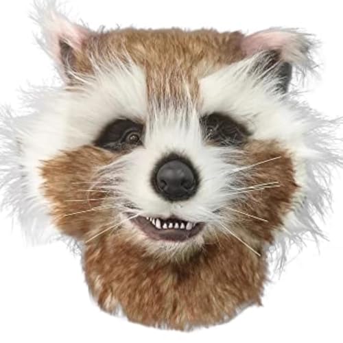 CHENREN Guardians Galaxys Waschbären Cosplay Masken Halloween Maske Karneval Ostern Maske für Halloween Party Requisiten CHENREN Guardians Galaxys Waschbären Cosplay Masken Halloween Maske Karneval Ostern Maske für Halloween Party Requisiten von CHENREN