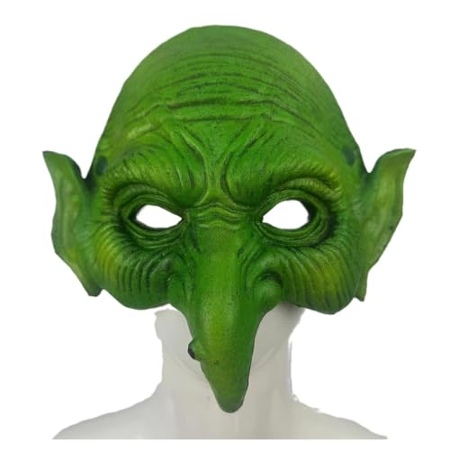 CHENREN Halbgesichter Hexen Cosplay Masken Halloween Maske Karneval Ostern Maske für Halloween Party Requisiten CHENREN Halbgesichter Hexen Cosplay Masken Halloween Maske Karneval Ostern Maske für Halloween Party Requisiten von CHENREN