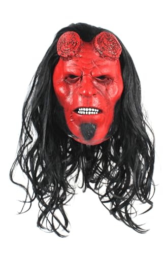 CHENREN Hellboyss Cosplay Masken Halloween Maske Karneval Ostern Maske für Halloween Party Requisiten CHENREN Hellboyss Cosplay Masken Halloween Maske Karneval Ostern Maske für Halloween Party Requisiten von CHENREN