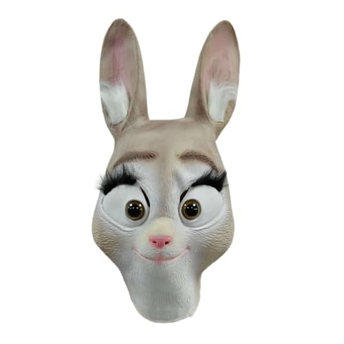 CHENREN Judy Rabbit Cosplay Masken Halloween Maske Karneval Ostern Maske für Halloween Party Requisiten CHENREN Judy Rabbit Cosplay Masken Halloween Maske Karneval Ostern Maske für Halloween Party Requisiten von CHENREN
