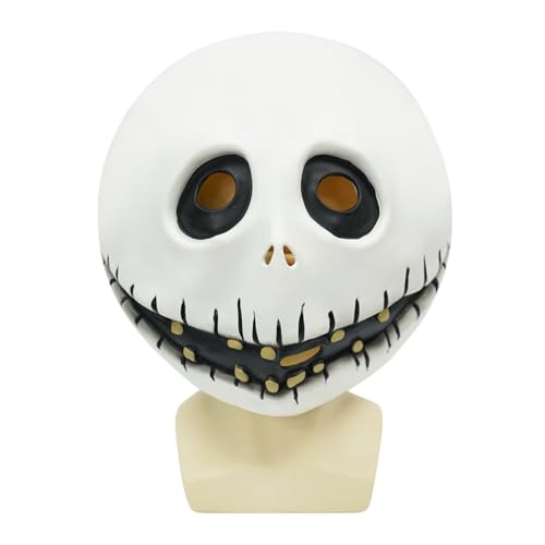 CHENREN Nightmares Befores Christmas Jacks Skellingtons Cosplay Masken Halloween Maske Karneval Ostern Maske für Halloween Party Requisiten CHENREN Nightmares Befores Christmas Jacks Skellingtons Cosplay Masken Halloween Maske Karneval Ostern Maske für Halloween Party Requisiten von CHENREN