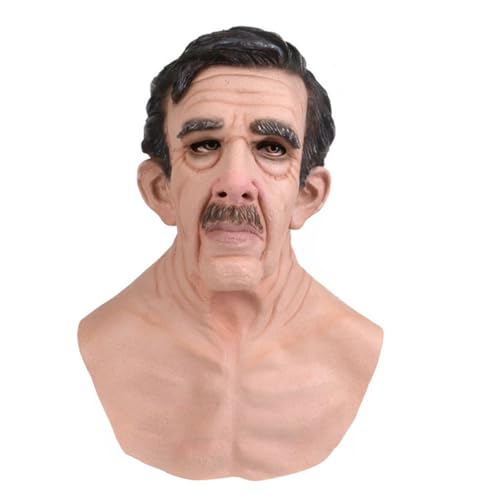 CHENREN Olds Grandpas Cosplay Masken Halloween Maske Karneval Ostern Maske für Halloween Party Requisiten CHENREN Olds Grandpas Cosplay Masken Halloween Maske Karneval Ostern Maske für Halloween Party Requisiten von CHENREN