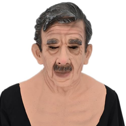 CHENREN Olds Grandpas Cosplay Masken Halloween Maske Karneval Ostern Maske für Halloween Party Requisiten CHENREN Olds Grandpas Cosplay Masken Halloween Maske Karneval Ostern Maske für Halloween Party Requisiten von CHENREN