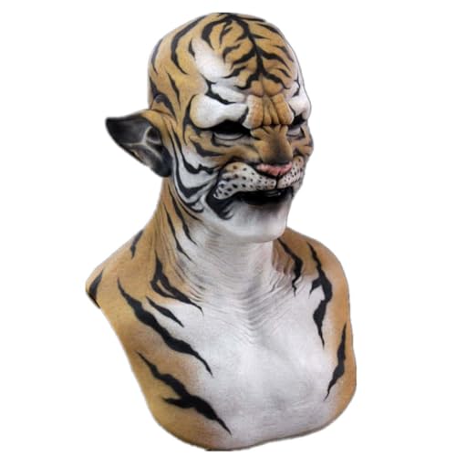 CHENREN Sheres Khans Beasts Tigers Cosplay Masken Halloween Maske Karneval Ostern Maske für Halloween Party Requisiten CHENREN Sheres Khans Beasts Tigers Cosplay Masken Halloween Maske Karneval Ostern Maske für Halloween Party Requisiten von CHENREN