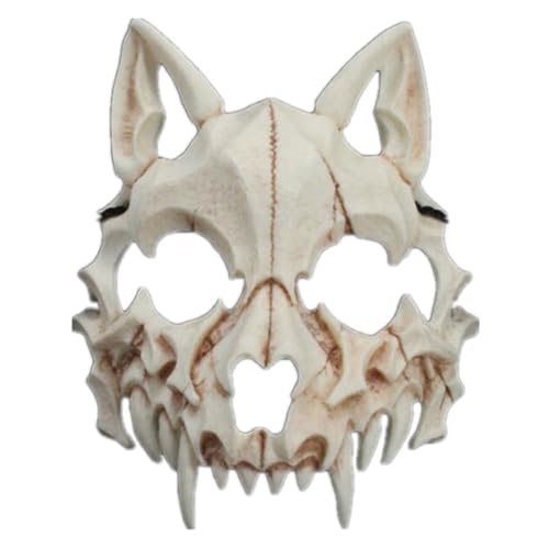 CHENREN Totenköpfe Wolfs Cosplay Masken Halloween Maske Karneval Ostern Maske für Halloween Party Requisiten von CHENREN