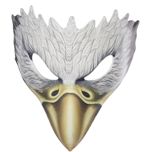 CHENREN Weiße Adler Cosplay Masken Halloween Maske Karneval Ostern Maske für Halloween Party Requisiten CHENREN Weiße Adler Cosplay Masken Halloween Maske Karneval Ostern Maske für Halloween Party Requisiten von CHENREN