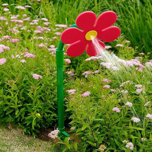 Crazy Daisy Water Sprinkler, 2025 Tanzende Gänseblümchen Sprinkler, Rasensprinkler Tanzende Blume, 360° drehbar Tanzender Blumen-Wassersprinkler mit Adapter, Lustige Wassersprinkler für Garten, Rasen Crazy Daisy Water Sprinkler, 2025 Tanzende Gänseblümchen Sprinkler, Rasensprinkler Tanzende Blume, 360° drehbar Tanzender Blumen-Wassersprinkler mit Adapter, Lustige Wassersprinkler für Garten, Rasen von CHENRI