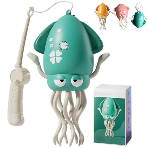 Electric Dancing Octopus Toy, Elektrischer tanzender Oktopus Spielzeug, Automatisch schwingender Krabbelnder Oktopus mit LED & Musik, Tanzendes und singendes Musikspielzeug für Mädchen Jungen (Grün) Electric Dancing Octopus Toy, Elektrischer tanzender Oktopus Spielzeug, Automatisch schwingender Krabbelnder Oktopus mit LED & Musik, Tanzendes und singendes Musikspielzeug für Mädchen Jungen (Grün) von CHENRI