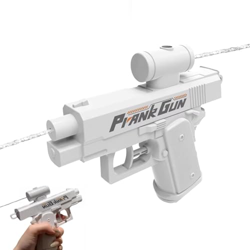 Prank Water Gun, Prank Gun, Prank Squirt Gun, Streich-Wasserpistole, Zwei-Wege Kreativer Wassersprinkler, Lustige Wasserpistole für Erwachsene und Kinder (Weiß) von CHENRI