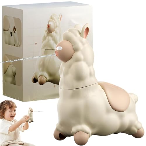 Spitting Llama Water Toy, Alpaca Interactive Water Sprayer, Spuckendes Lama-Wasserspielzeug, Alpaca Interaktiver Wassersprüher für Kinder, Lustige Alpaka-Wassersprinkler für Sommer, Strand von CHENRI