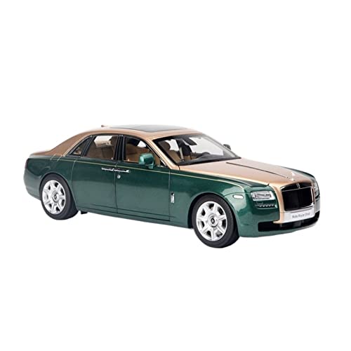 CHENXIAOLAN Miniaturmodelle 1 18 Für Rolls Royce Ghost Green Legierung Druckguss Statische Modellauto Sammlung Display Männer Geschenk Fertigmodell von CHENXIAOLAN