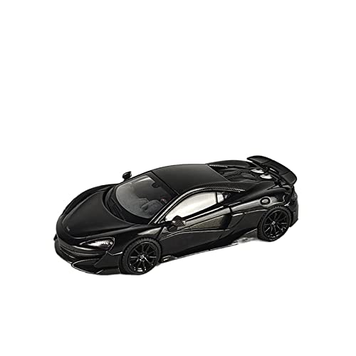 CHENXIAOLAN Miniaturmodelle 1 64 Für McLaren 600LT Supersportwagen Aus Schwarzer Legierung Simulationsmodell Erwachsene Sammlung Ornamente Display Fertigmodell von CHENXIAOLAN