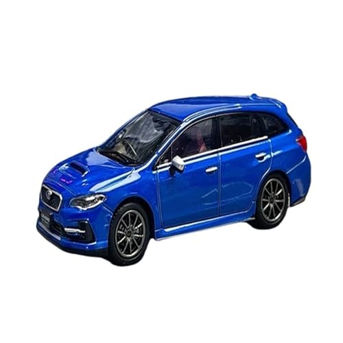 CHENXIAOLAN Miniaturmodelle 1 64 Für Subaru Levorg Sti Sport Eyesight Legierung Druckguss Modellauto Miniatur Auto Dekoration Fertigmodell (Color : Blau) von CHENXIAOLAN