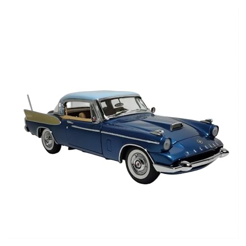 CHENXIAOLAN Miniaturmodelle 1:24 Für Packard Hawk 1958 Vintage Car Model Collection. EIN Klassisches Sammlerstück Für Autoliebhaber Fertigmodell von CHENXIAOLAN