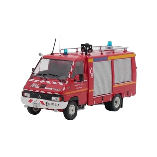 CHENXIAOLAN Miniaturmodelle 1:43 Druckguss-Feuerwehrauto Technisches Fahrzeug Metalllegierung Automodell Sammlerstück Dekoration Geschenk Fertigmodell von CHENXIAOLAN