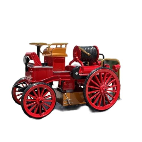 CHENXIAOLAN Miniaturmodelle 1:43 Druckguss-Oldtimer-Modell Feuerwehrauto Legierung Automodell-Sammlung Ornamente Spielzeug Für Jungen Geschenke Fertigmodell von CHENXIAOLAN