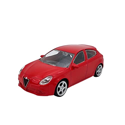 CHENXIAOLAN Miniaturmodelle 1:43 Fit Für Alfa Romeo Rot Simulation Auto Legierung Druckguss Modell Fahrzeug Erwachsene Sammlung Display Fertigmodell von CHENXIAOLAN