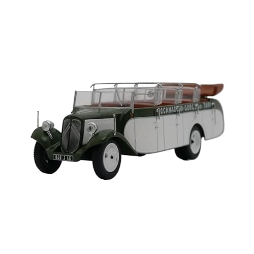 CHENXIAOLAN Miniaturmodelle 1:43 Für Citroe T23RU 1947 Cabrio Sightseeing Bus Legierung Auto Modell Sammlung Ornament Souvenir Fertigmodell von CHENXIAOLAN