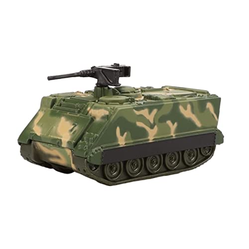 CHENXIAOLAN Miniaturmodelle 1:43 Für Panzer Mit Waffe Armee Grün Tarnlegierung Druckguss Modellauto Sammlung Display Geschenk Fertigmodell von CHENXIAOLAN