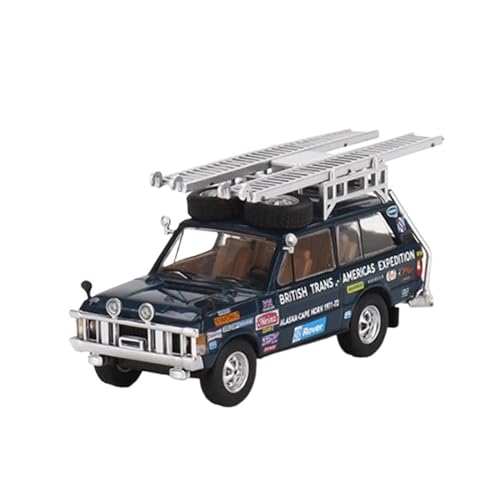 CHENXIAOLAN Miniaturmodelle 1:64 Für Range Rover 1971 Geländewagen Autos Modell Erwachsene Spielzeug Klassiker Souvenir Geschenke Fertigmodell von CHENXIAOLAN