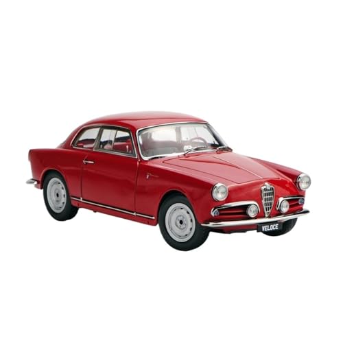 CHENXIAOLAN Miniaturmodelle Für Alfa Romeo Giulietta 1:18 Automodell Legierung Vollständig Geöffnet Geschenkdekoration Sammlungsanzeige Fertigmodell von CHENXIAOLAN