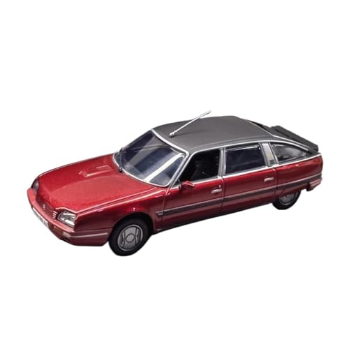 CHENXIAOLAN Miniaturmodelle Für Citroen CX Prestine 1:43 Legierung Klassische Nostalgische Rote Auto Modell Sammeln Spielzeug Geschenk Souvenir Fertigmodell von CHENXIAOLAN