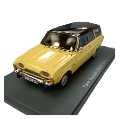CHENXIAOLAN Miniaturmodelle Für Ford Taunus 17M P3 1:43 Turner Coupe Simulation Harz Auto Modell Sammlung Display Geschenk Spielzeug Fertigmodell von CHENXIAOLAN