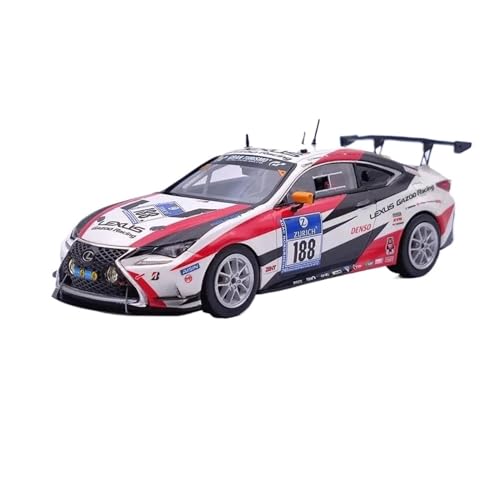 CHENXIAOLAN Miniaturmodelle Für Lexus RC #188 2016 1:43 Racing Harz Simulation Modell Auto Sammlung Spielzeug Geschenke Fertigmodell von CHENXIAOLAN