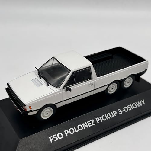 CHENXIAOLAN Miniaturmodelle Maßstab 1/43 für FSO Polonez Pickup Pickup Truck Transporter Druckgusslegierung Automodell Metallspielzeugauto Fertigmodell von CHENXIAOLAN