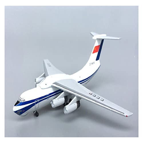 CHENXIAOLAN Vorgefertigte Luftfahrzeug-Modelle 1 400 Fit Für Sowjetische Zivilluftfahrt Il-76 Transportflugzeug Cccp-86712 Legierungssammlung Modell Spielzeugmodell Fertigmodelle von CHENXIAOLAN