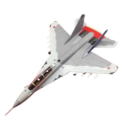 CHENXIAOLAN Vorgefertigte Luftfahrzeug-Modelle 1:100 Für Russland Fulcrum MIG-35 Flugzeuge Kampfflugzeug Modellflugzeug Spielzeug Ausstellungssammlungen Fertigmodelle von CHENXIAOLAN