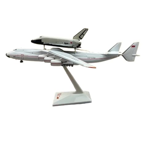 CHENXIAOLAN Vorgefertigte Luftfahrzeug-Modelle 1:400 Für Antonov An-225 AN225 Space Shuttle Blizzard Metalllegierung Flugzeug Maßstab Statische Sammlung Spielzeug Fertigmodelle von CHENXIAOLAN