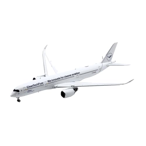 CHENXIAOLAN Vorgefertigte Luftfahrzeug-Modelle 1:400 Für Lufthansa Airlines Airbus A350-900 Flugzeugmodell Büro-Schreibtisch-Ornamente Sammlerstücke Kunsthandwerk Fertigmodelle von CHENXIAOLAN