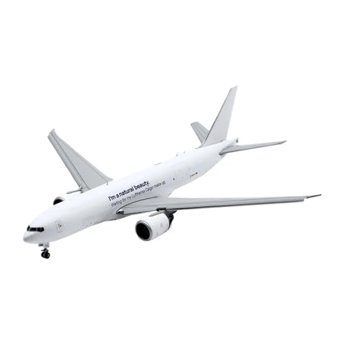 CHENXIAOLAN Vorgefertigte Luftfahrzeug-Modelle 1:400 Für Lufthansa Cargo Boeing B777-200LRF Verkehrsflugzeugmodell Fertige Flugzeug-Souvenirs Fertigmodelle von CHENXIAOLAN