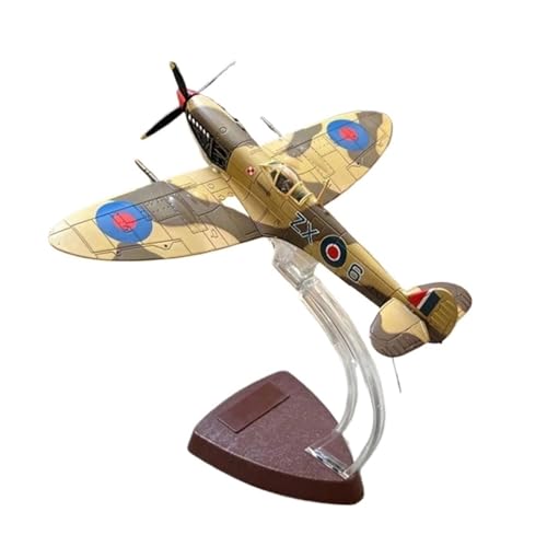 CHENXIAOLAN Vorgefertigte Luftfahrzeug-Modelle 1:72 Für British Spitfire Alloy Aircraft Model Collection Souvenir Display Ornaments Fertigmodelle von CHENXIAOLAN