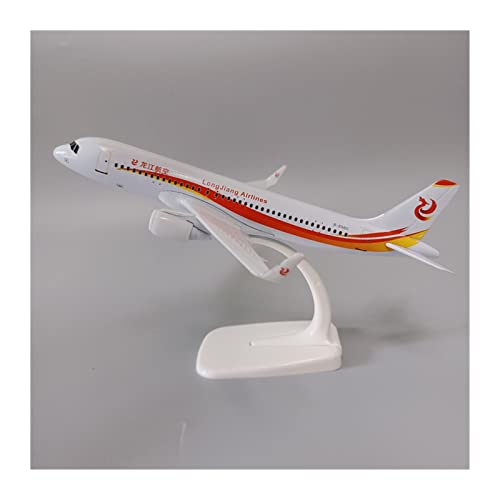 CHENXIAOLAN Vorgefertigte Luftfahrzeug-Modelle 20 cm Legierungsmetall passend für Changya Airlines Airbus 320 A320 Airways Flugzeugmodell Raumdekoration Fertigmodelle von CHENXIAOLAN