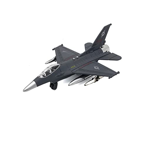 CHENXIAOLAN Vorgefertigte Luftfahrzeug-Modelle Fit for F16 Hornet Fighter Model Simulation Flugzeugträger mit Beleuchtung und Audio-Sammlung Fertigmodelle (Color : B) von CHENXIAOLAN