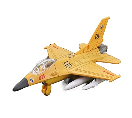 CHENXIAOLAN Vorgefertigte Luftfahrzeug-Modelle Fit for F16 Hornet Fighter Model Simulation Flugzeugträger mit Beleuchtung und Audio-Sammlung Fertigmodelle (Color : D) von CHENXIAOLAN