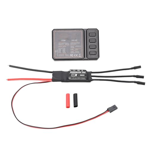 CHEOTIME 40A RC bürstenloser Motor, ESC Electric Speed Controller 3-4S Lipo-Eingang 5V 4A BEC-Ausgangsmodell mit Programmierkarte für RC-Drohnenflugzeuge CHEOTIME 40A RC bürstenloser Motor, ESC Electric Speed Controller 3-4S Lipo-Eingang 5V 4A BEC-Ausgangsmodell mit Programmierkarte für RC-Drohnenflugzeuge von CHEOTIME