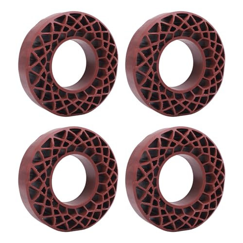CHEOTIME 4pcs 1,9in Silikonreifeneinsätze, wasserfestes RC -Auto -Reifen -Silikon -Einsatz verstärkter Grip Elastic Tire -Reifeneinsatz für 1/10 RC Crawler Car (Kupfer) von CHEOTIME
