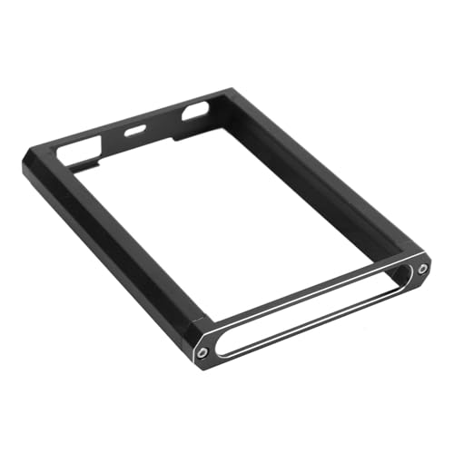 CHEOTIME Fernbedienungshalterhalter, Metallschutzrahmenbasis Aluminiumlegierung Fernbedienungsbasis -Schutzrahmen für NB4 (Schwarz) von CHEOTIME